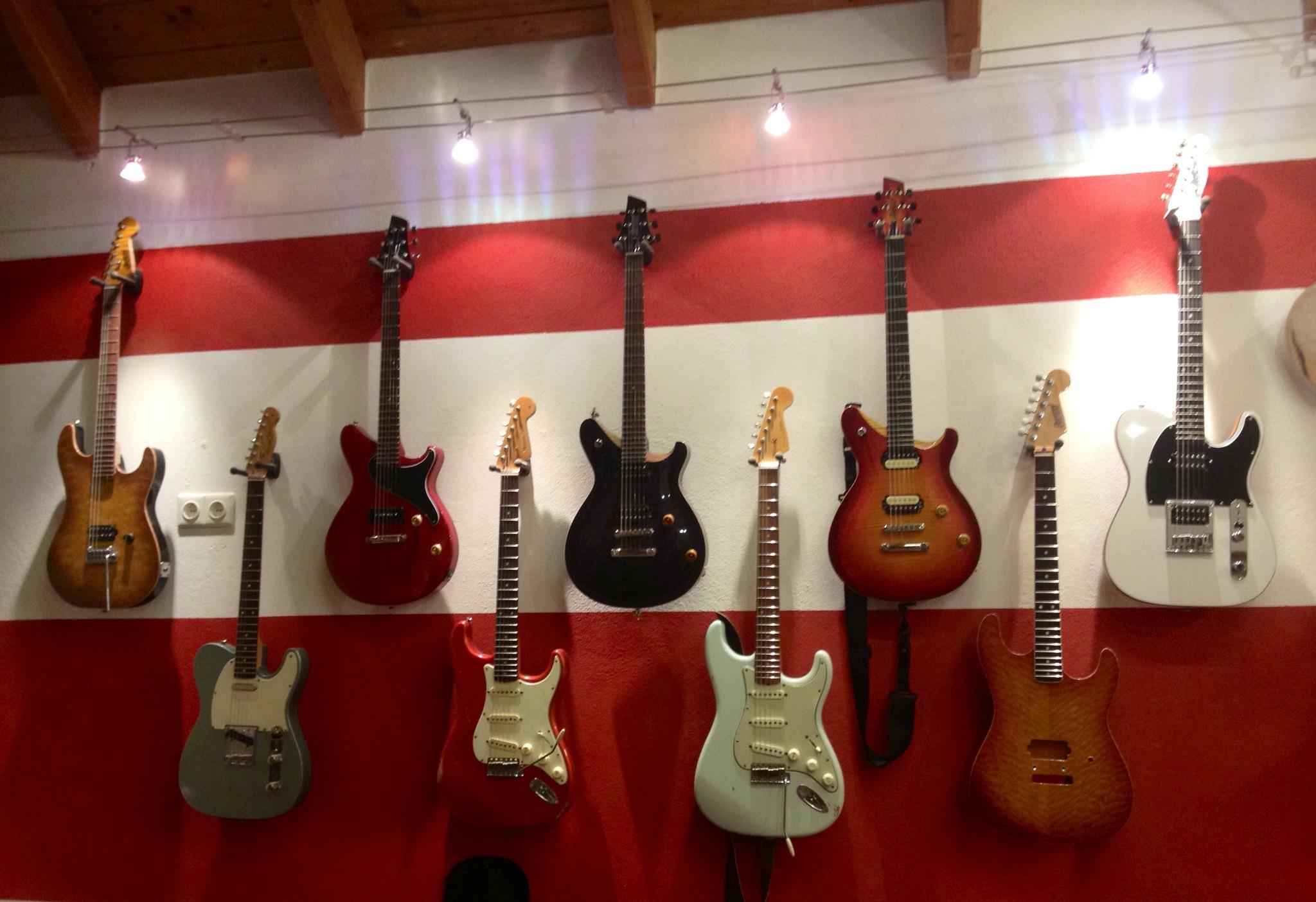 Gitarren Wand